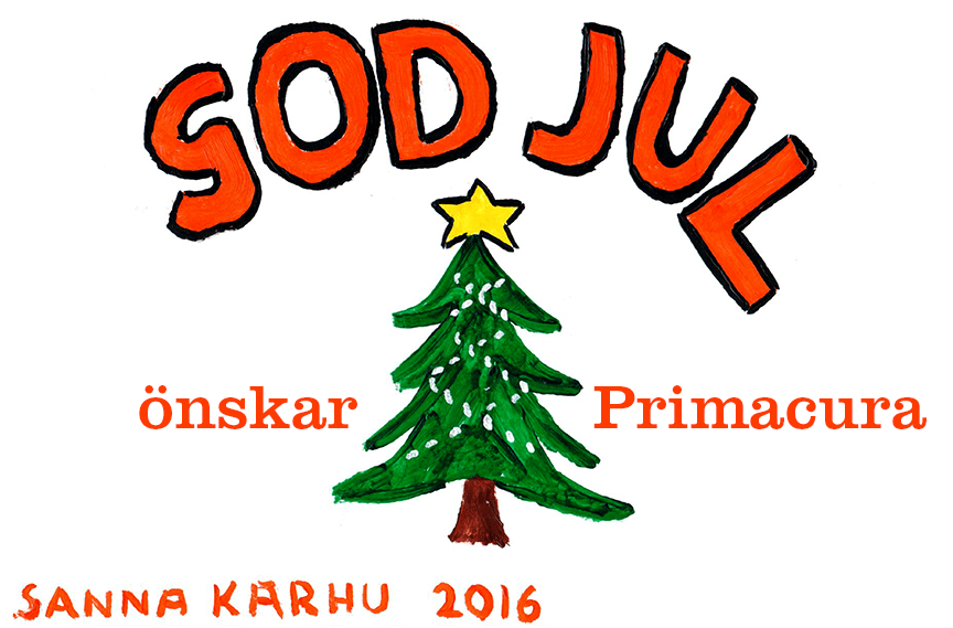 God Jul önskar Primacura